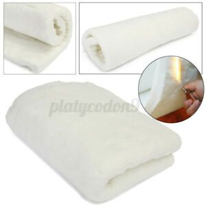 24&#034;x24&#034;x1&#034; Ceramic Fiber Insulation Blanket Wool High 2300°F Thermal Ceramic