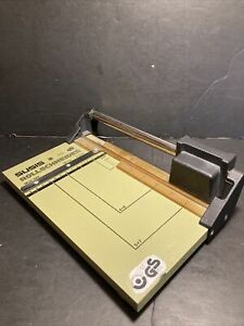 SUSIS ROLLSCHNEIDER Model 190 Rotary Paper Photo Cutter/Trimmer Germany 4x5 5x7&#034;
