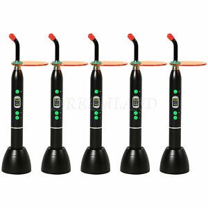 5* Dental Orthodontic Wireless LED Curing Light Lamp 1800mw/c Cordless