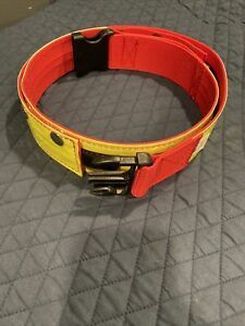 Reflective And Adjustable Radio Holster Break Away Safety Belt