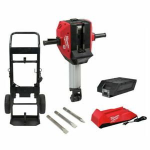 Milwaukee MXF368-1XC MX FUEL Breaker with Chisels Cart Battery Pack and Charger