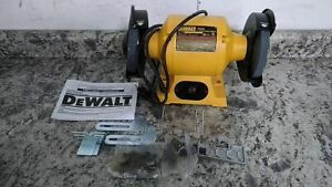 Dewalt DW756 3450 RPM 120V 6 In Max Wheel Dia Heavy Duty Bench Grinder (D)