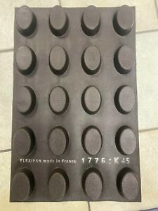 Sasa Demarle Flexipan® Origine - Ovals 2.37” x 3.37” FP1776