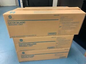 Genuine Konica Minolta Bizhub C550 C650 Drums Imaging units IU610C IU610K IU610Y