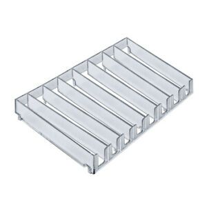 AZAR DISPLAYS 225918 8-compartment modular tray inserts, PK2