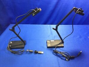 Lot of 2 IPEVO CDVU-04IP ZIGGI HD USB Document Cameras - FOR PARTS/REPAIR