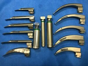 14pc Lot SunMed Greenline w 3 Handles + MAC 3 4 G-MAC 3 4 E-MAC MIL G-MIL     kp