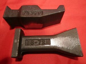 Lot of 2 Bucking Bars AT 730 and 08-720 Aircraft Riveting Tool