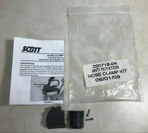 NEW SCOTT SCBA Anti-Rotation Hose Clamp Kit for Heads up Display 200718-04