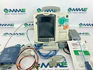 Philips HeartStart MRX. 3L, Pace, Advisory, EtCO2, Spo2, NIBP, warranty
