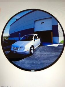 See -All 18&#034; Acrylic Convex Security Mirror Indoor/Outdoor Use