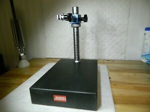 SPI Comparator Gage Stand Granite Rectangular Base 12&#034; x 8&#034; x 2&#034; 54-253-0