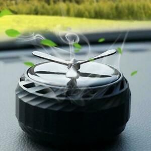 Solar Power Auto Car Rotating Air Freshener Air Purifier Interior Z0Y6