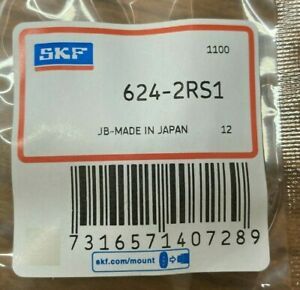 624 2RS1 SKF Rubber Sealed Deep Groove Ball Bearing 4x13x5mm