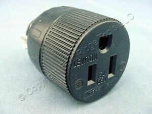 5 Leviton 5-15 Straight Blade Connectors Female Plug NEMA 5-15R 15A 125V 617