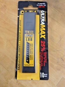 OLFA ULTRA MAX HEAVY DUTY BLADES 10/PK MODEL LBB-10B