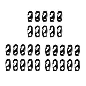 30Pieces 7mm Elastic Shock Cord Bungee Rope Hook for Kayak Paddle Rod Leash