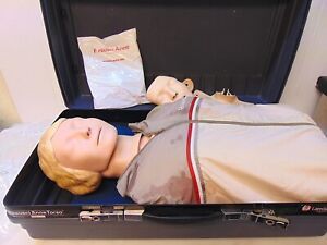 Laerdal Resusci Anne Torso CPR Medical Manikin Training In Case ~ S5976