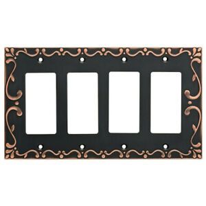 (Quad Decorator, Bronze With Copper Highlights) - Franklin Brass W35081-VBC-C
