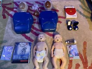 CPR Manikins, Baby Manikins, AEDTrainer, Compression Rate Monitor, AHA DVD &amp; Mnl