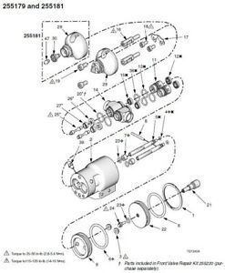 Graco 255220 KIT SEAL NOSE UL2K
