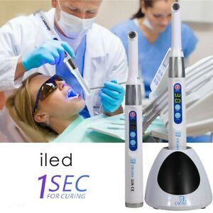 iLED Dental Wireless Curing Light Lamp 1 second Curing 2300mw/c
