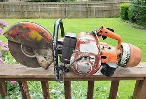 Stihl TS 350 Cutoff Concrete Chop Saw Old OEM Cut Off TS350 Farm Construction