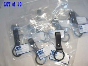 10 Lot G4154-D PB Leather 1.75&#034; Diameter Flashlight Ring for D Cell or Mag Light