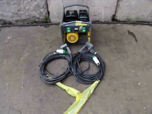 ATLAS COPCO CFG25 HIGH FREQUENCY HONDA GENERATOR WITH 2 CONCRETE VIBRATORS NEW