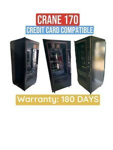 Credit Card Compatible  National Crane 170 Snack Vending Machine