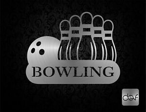 Bowling Monogram -dxf files for laser cnc plasma cutting SVG CDR router