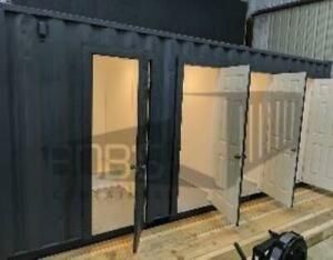 20 ft Shipping Container Shower - 4 Stalls