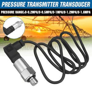 0-1.6MPA G1/4 Pressure 4-20mA Output Transmitter Transducer For Water Gas Oil