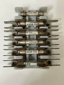 Lucas 9FJ Fuse Box WITH NEW LUCAS FUSES. JAGUAR