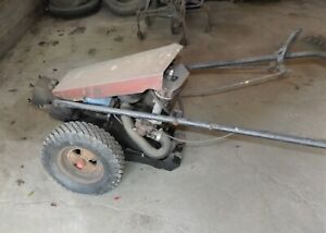 Vintage Gravley Walk Behind Tractor model L for Parts or Repair, Turns Over