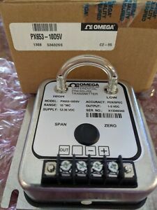 PX653-10D5V Omega Differential Pressure Transmitter 10&#034;WC Range