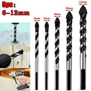 For Porcelain Brick Wall Glass Tool 6-12MM Tungsten Carbide Tip Tile Drill Bits