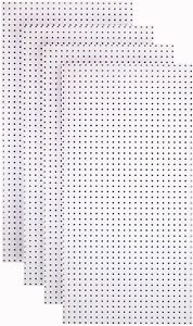 Triton Products HDW-4 4 24 In. W x 48 In. H x 1/4 In. D White High Density