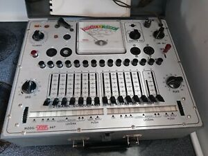 Eico Model 667 Dynamic Conductance Vacuum Tube and Transistor Tester Working