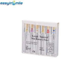 25MM EASYINSMILE X-Taper Dental NITI Endo Files Super Engine Rotary for Treament