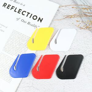 2pcs/set Plastic Letter Opener Sharp Mail Envelope Opener Safety Papers Cutte HN