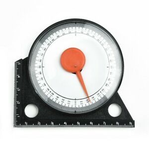 Inclinometer Gauge Clinometer Black 9.5CM*9.5CM Angle Finder Magnetic Base