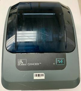 Zebra GX430T Thermal Label Printer GX43-102411-000 PRINTER ONLY NO CHARGER
