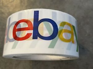 1 OFFICIAL eBay Brand Logo Packaging Tape 1 ROLL Shipping Packing Box Sealing