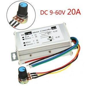 Width Speed Controller Switch DC 9V-60V Modulator Potentiometer Adjustable