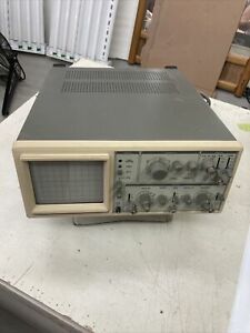 GoldStar Oscilloscope OS-9020A 20 MHz As Is Untested Powers On Good Shape
