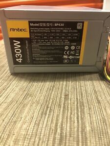 Antec Switching Power Supply 430w Continuous Power Model BP430
