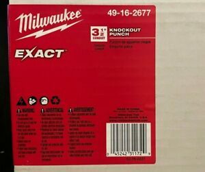 Milwaukee 49-16-2677 FORCE LOGIC EXACT 3-1/2 in. Steel Punch