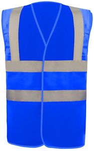 Safety Vest Reflective stripes Safety knitted Vest Bright Construction Workwear