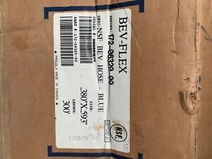 accuflex beverage tubing- blue NSF, 300ft spool, .380” X .593”